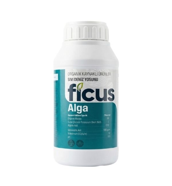 ORGANİK KAYNAKLI ÜRÜNLER SIVI DENİZ YOSUNU &nbsp; Garanti Edilen İçerik %W/W Organik Madde 30 Suda Çözünür Potasyum Oksit (K2O) 3 Alginik Asit 0,12 Gibberellik Asit 180 ppm Maksimum EC (dS/m) 10 pH 6-8